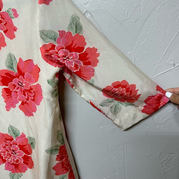 Pendleton Silk Flower Printed Dress Size 10 - Picture 6 of 9